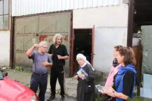Sestra Goretti a pan "Dědeček"