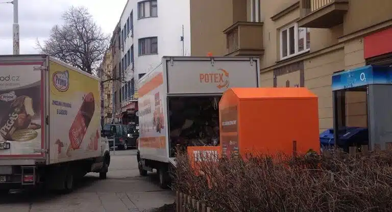 Výběr kontejneru POTEX