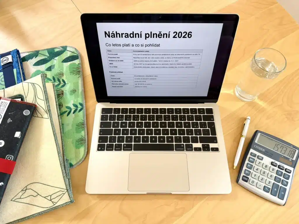 Náhradní plnění 2026