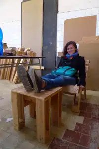 “Dobře se na tom sedí!”